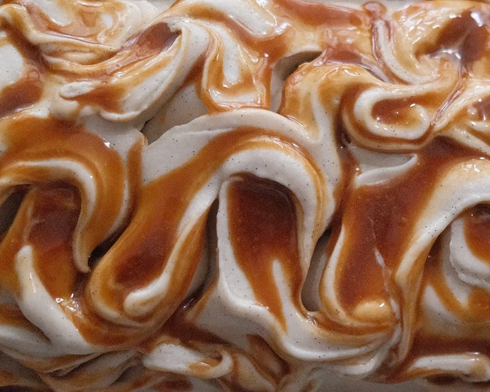 affogato caramel ice cream from Marcelos